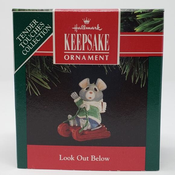 Hallmark Other - Hallmark 1991 Look Out Below Handcrafted Keepsake Holiday Christmas Ornament